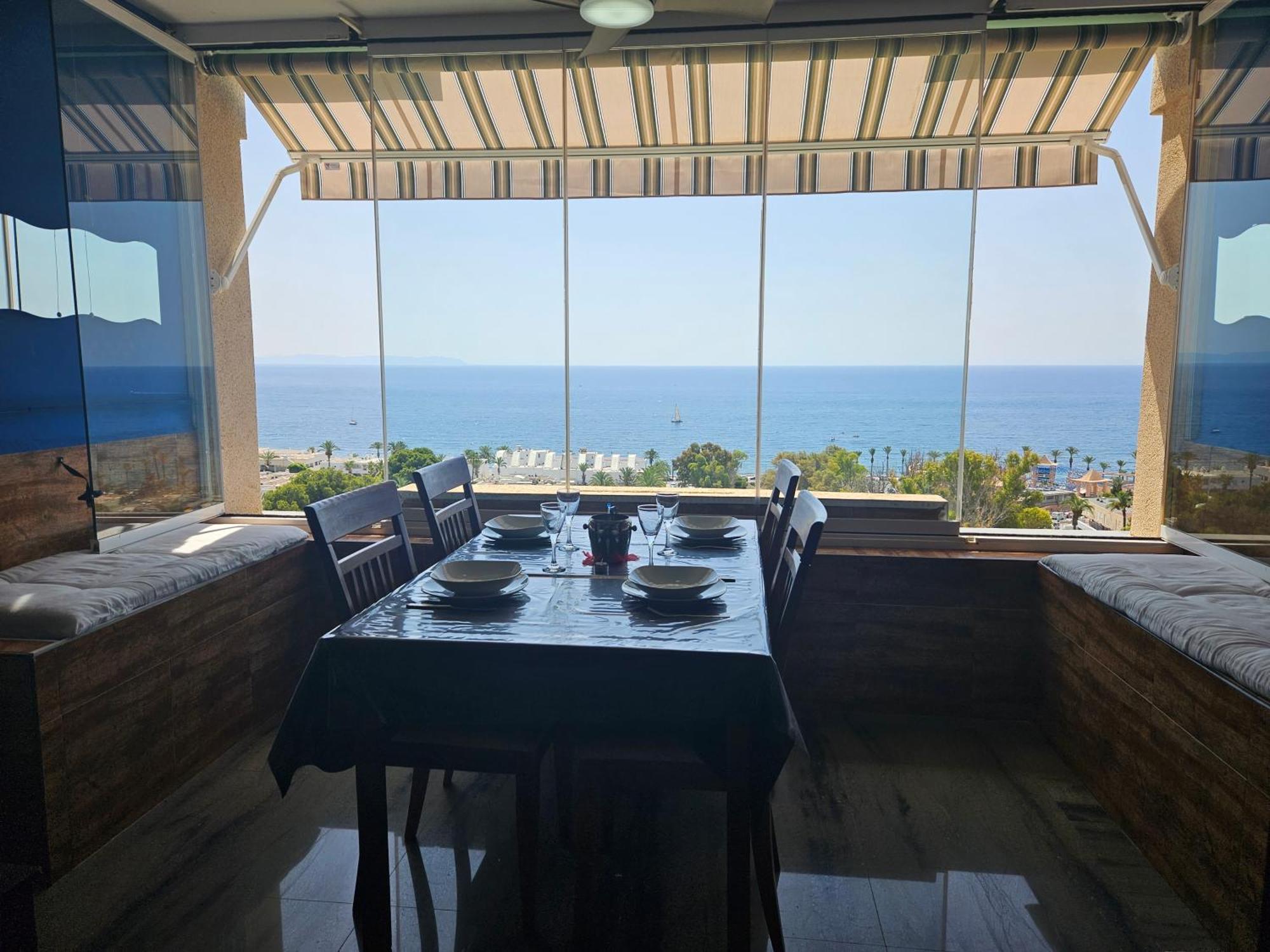 Mirando Al Mar Appartement Aguadulce  Buitenkant foto
